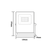 BLACK LED SMD FLOOD LUMINAIRE IP66 10W RGBW 230V