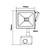 BLACK SENSOR LED SMD FLOOD LUMINAIRE IP66 20W 3000K 1600Lm 230V RA80