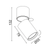 ^ΕΠΙΤΟΙΧΟ Φ/Σ 1XGU10 ΜΑΥΡΟ ΑΛΟΥΜΙΝΙΟ D5,5XH13CM ELITIS
