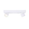^ΕΠΙΤΟΙΧΟ Φ/Σ LED 10W COB 80° 3000K 800LM ΛΕΥΚΟ ΑΛΟΥΜΙΝΙΟ 32X7XH10CM PLUTO