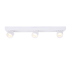 ^ΕΠΙΤΟΙΧΟ Φ/Σ LED 15W COB 80° 3000K 1200LM ΛΕΥΚΟ ΑΛΟΥΜΙΝΙΟ 54X7XH10CM PLUTO