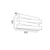 ^ΕΠΙΤΟΙΧΟ Φ/Σ LED 12W 3000K 960LM ΜΑΥΡΟ ΜΕΤ/ΚΟ 20X11X9CM MILANO