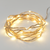 'ROPE' Σχέδιο 20 LED ΛΑΜΠΑΚ ΣΕΙΡΑ ΘΕΡΜΟ ΛΕΥΚΟ ΑΣΗΜΙ ΚΑΛΩΔ ΧΑΛΚΟΥ & ΜΠΑΤΑΡ 2xAA IP20 2m+10cm 1.2W
