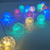 'BALLS', 20 LED  ΛΑΜΠ. ΧΑΛΚΟΥ, RGBY,  ΑΣΗΜΙ. ΚΑΛ. & ΜΠΑΤ. 2xAA, IP20, 2M+10CM, 1.2W