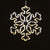 'PLASTIC SNOWFLAKE' 50 LED ΛΑΜΠΑΚΙΑ WW ΜΠΑΤ. (3ΧΑΑ)/USB, IP20, 30.5*0.7*27.5
