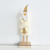 ^ 'WOODEN SANTA' 12 MINI LED WW Λ/ΚΙΑ ΜΠ/ΡΙΕΣ (2AAA) IP20 9.5X5.5X34CM