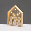 ^WOODEN HOUSE  10 LED ΛΑΜΠ ΚΑΛΩΔΙΟ ΧΑΛΚΟΥ ΘΕΡΜΟ ΣΤΑΘΕΡΟ ΜΠΑΤ (2ΧΑΑA) 20*4,5*25cm IP20^