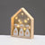 ^WOODEN HOUSE  10 LED ΛΑΜΠ ΚΑΛΩΔΙΟ ΧΑΛΚΟΥ ΘΕΡΜΟ ΣΤΑΘΕΡΟ ΜΠΑΤ (2ΧΑΑA) 20*4,5*25cm IP20^