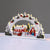 ^WOODEN HOUSE 15 LED ΛΑΜΠ ΘΕΡΜΟ ΣΤΑΘΕΡΟ ΜΠΑΤ (2ΧΑΑA) 30*5*19cm IP20^
