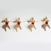 ^ 'HESSIAN REINDEER ', 20 MINI LED WW Λ/ΚΙΑ ΑΣΗΜΙ ΧΑΛK. ΜΠ/ΡΙΕΣ (3xAA), IP20, 180+30cm, ΔΙΑΦ. ΚΑΛ. Τ