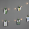 ^ '12 X-MAS TREE CLIPS', 25 LED WW Λ/ΚΙΑ ΑΣΗΜΙ ΧΑΛΚΟΣ ΜΠ/ΡΙΕΣ (3xAA), IP20, 240+30cm, ΔΙΑΦ. ΚΑΛ. ΤΡ/