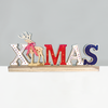 ^ 'WOODEN X-MAS 2' 26 MINI LED WW Λ/ΚΙΑ ΜΠ/ΡΙΕΣ (3AA) IP20 45X3.5X20CM