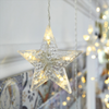 ^ 'STAR ICICLE' 100 WW LED ΛΑΜΠ. ΒΡΟΧΗ, 30/50CM, ΑΝΤΑΠΤ(31V)ΣΤΑΘΕΡΑ, ΕΠΕΚΤ(ΜΑΧ 3)IP44, 3m ΔΙΑΦ. ΚΑΛ.