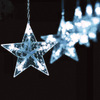 ^ 'STAR ICICLE' 100 CW LED ΛΑΜΠ. ΒΡΟΧΗ, 30/50CM, ΑΝΤΑΠΤ(31V)ΣΤΑΘΕΡΑ, ΕΠΕΚΤ(ΜΑΧ 3)IP44, 3mΔΙΑΦ. ΚΑΛ.