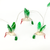 ^ 'ACRYLIC COLORED BIRDS', 10 LED ΛΑΜΠ. ΣΕΙΡΑ ΜΠΑΤ. (3xAA), WW,IP20, 135+30cm, ΔΙΑΦ. ΚΑΛ. ΤΡΟΦ.