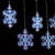 ^ 'SNOWFLAKE ICICLE' 120 CW LED ΒΡΟΧΗ, 30/50CM, ΑΝΤΑΠΤ(31V)ΣΤΑΘΕΡΑ, ΕΠΕΚΤ(ΜΑΧ 3)IP44, 3m ΔΙΑΦ. ΚΑΛ.