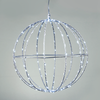 ^ 'D40CM SILVER BALL' 240 ΜΙΝΙ LED ΛΑΜ, CW, ΑΣΗΜΙ ΚΑΛΩΔ. ΧΑΛΚΟΥ,ΑΝΤΑΠΤ.(4.5VDC),IP44, 3M ΔΙΑΦ ΚΑΛ