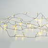 ^ 300 CLUSTER LED ΛΑΜΠΑΚ ΣΕΙΡΑ, WW, ΜΑΥΡΟ ΚΑΛΩΔ. ΧΑΛΚΟΥ,ΑΝΤΑΠΤ.(4.5VDC) & 8 ΠΡΟΓΡΑΜ.,IP44  3m+3m 6W