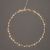 ^ 'D30CM SILVER ROUND' 45 ΜΙΝΙ LED ΛΑΜ, WW, ΑΣΗΜΙ ΚΑΛΩΔ. ΧΑΛΚΟΥ,ΑΝΤΑΠΤ.(3VDC),IP44, 3M ΔΙΑΦ ΚΑΛ
