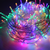 ^ 50LED ΛΑΜΠ. ΣΕΙΡΑ ΜΠΑΤ. (2xAA), RGB ΣΤΑΘΕΡΑ,IP20, 490+30cm, ΔΙΑΦ. ΚΑΛ. ΤΡΟΦ.