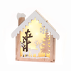 ^ 'WOODEN HOUSE' 8 MINI LED ΛΑΜΠ. ΜΠΑΤ. (2xAAA), WW,IP20, 28.5X4.5X30.5CM