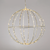 ^ 'D20CM SILVER BALL' 96 ΜΙΝΙ LED ΛΑΜ, WW, ΑΣΗΜΙ ΚΑΛΩΔ. ΧΑΛΚΟΥ,ΑΝΤΑΠΤ.(4.5VDC),IP44, 3M ΔΙΑΦ. ΚΑΛ.
