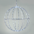 ^ 'D20CM SILVER BALL' 96 ΜΙΝΙ LED ΛΑΜ, CW, ΑΣΗΜΙ ΚΑΛΩΔ. ΧΑΛΚΟΥ,ΑΝΤΑΠΤ.(4.5VDC),IP44, 3M ΔΙΑΦ. ΚΑΛ.