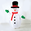 'INFLATABLE SNOWMAN' 1 LED ΛΑΜΠ.ΑΝΤΑΠ.(12V), RGB,  ΣΤΑΘ. IP44, Η180CM, 2M ΠΡΑΣ. ΚΑΛ. ΤΡΟΦ.