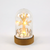 ^ 'PLASTIC COVER BALL XMAS TREE', 10 MINI WW LED ΛΑΜΠ. ΜΠΑΤ. (3XAA) IP20 Φ11X19CM