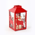 ^ 'METAL RED REINDEER LANTERN' ΛΕΥΚΟ ΚΕΡΙ, 1 LED ΛΑΜΠ. ΜΠΑΤ. (3xAAA), WW,IP44, Φ13Χ21CM
