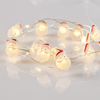 ^ 'SANTA' 15 MINI LED ΛΑΜΠΑΚ. ΣΕΙΡΑ, WW, ΑΣΗΜΙ ΚΑΛΩΔ. ΧΑΛΚΟΥ, MΠΑΤ. (2ΑΑ),IP20, 140+30CM ΔΙΑΦ ΚΑΛ
