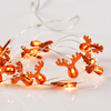 ^ 'REINDEER' 15 MINI LED ΛΑΜΠΑΚ. ΣΕΙΡΑ, WW, ΑΣΗΜΙ ΚΑΛΩΔ. ΧΑΛΚΟΥ, MΠΑΤ. (2ΑΑ),IP20, 140+30CM ΔΙΑΦ ΚΑΛ