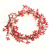 ^ 'RED GARLAND', 20 ΜΙΝΙ LED ΛΑΜΠ. WW ΜΠΑΤ. (2XAA) ΑΣΗΜΙ ΚΑΛ. ΧΑΛΚΟΥ IP20 150+30CM ΔΙΑΦ ΚΑΛ ΤΡΟΦ.