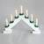 ^ '7 WHITE WOODEN CANDLE BRIDGE', 7 LED ΛΑΜΠ. ΜΠΑΤ. (2XAA), WW,IP20, 39X4.5X30CM