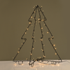 ^ 'METAL FOLDABLE TREE', 74 LED ΛΑΜΠ. ΣΕΙΡΑ WW ΑΝΤΑΠ(3.5V)ΣΤΑΘ. ΜΑΥΡΟ ΚΑΛ.IP44 55Χ65CM, 4Μ ΚΑΛ ΤΡΟΦ