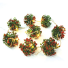 ^ 'XMAS GARLAND', 8 LED ΛΑΜΠ. ΣΕΙΡΑ ΜΠΑΤ. (2xAA), WW,IP20, 140+100cm, ΔΙΑΦ ΚΑΛ ΤΡΟΦ.