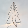 ^ 'METAL FOLDABLE TREE', 90LED ΛΑΜΠ. ΣΕΙΡΑ WW ΑΝΤΑΠ.(3.5V)ΣΤΑΘ. ΜΑΥΡΟ ΚΑΛ. IP44 75X85CM, 4Μ ΚΑΛ ΤΡΟΦ