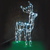 ^ 'STANDING REINDEER' 100 LED ΣΧΕΔ. ΛΑΜΠ ΣΕΙΡΑ CW ΑΝΤ.31VDC & 8 ΠΡΟΓ. IP44, 66x31x80cm 5m ΛΕΥΚ ΚΑΛ
