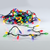 ^ 'PINE CONE LIGHTS', 100 ΠΟΛΥΧΡ. LED 8 ΛΕΙΤΟΥΡΓΙΕΣ, IP44  7m (7cm ΑΠΟΣΤ.), 3m. ΚΑΛ. Τ