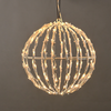^ '3D BALL' ΣΧΕΔΙΟ 200 LED ΛΑΜΠ. ΣΕΙΡΑ, ΘΕΡΜΟ ΛΕΥΚΟ, ΑΝΤΑΠΤ. (4.5VDC), IP44, 40x40x41cm, ΛΕΥΚΟ ΚΑΛ.,