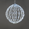 ^ '3D BALL' ΣΧΕΔΙΟ 200 LED ΛΑΜΠ. ΣΕΙΡΑ, ΨΥΧΡΟ ΛΕΥΚΟ, ΑΝΤΑΠΤ. (4.5VDC), IP44, 40x40x41cm, ΛΕΥΚΟ ΚΑΛ.,