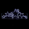 ^ 'STARS' 264 LED 11m ΜΟΝΟΚ. ΦΩΤ., CW ΣΤΑΘ., IP44, 87Χ237CM, 1.5m ΚΑΛ.