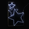 ^ 'THREE STARS', 288 LED ΕΠΙΣΤΗΛΟ ΣΧΕΔ. 8m ΜΟΝΟΚ. ΦΩΤΟΣ., CW ΣΤΑΘ., IP44, 100x150CM, 1.5m ΤΡΟΦ.