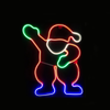^ 'SANTA' 300 NEON LED 3m NEON DOUBLE SMD ΦΩΤ., ΠΟΛΥΧΡ. ΣΤΑΘ., IP44, 39X54CM, 1.5m ΚΑΛ.