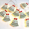 CHRISTMAS BELLS MOTIFS 10 LED ΘΕΡΜΑ ΛΑΜΠΑΚ ΣΕΙΡΑ ΜΠΑΤ 2ΧAA (ΔΕΝ ΣΥΜΠ) IP20 1,35m 30cm ΔΙΑΦ ΚΑΛ
