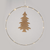 ^ 'HANGING CIRCLE WOODEN TREE' 20 MINI LED WW Λ/ΚΙΑ ΜΠ/ΡΙΕΣ (3AA) IP20 Φ30CM (9.5Χ16CM), 30CM ΔΙΑΦ.