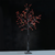 ^ 'SNOW RED BERRY TREE' 96 WW LED ΛΑΜΠΑΚ.ΑΝΤΑΠΤ.(24VDC) IP44 24X24X180CM 3M KΑΦΕ ΚΑΛ. ΤΡΟΦ.