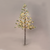 ^ 'SNOW PINE TREE' 96 WW LED ΛΑΜΠΑΚ.ΑΝΤΑΠΤ.(24VDC) IP44 21X21X180CM 3M KΑΦΕ ΚΑΛ. ΤΡΟΦ.