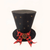 ^ 'BLACK FABRIC HAT', 20 WW LED ΛΑΜΠΑΚ. ΜΠΑΤ 3ΑΑ IP20 Φ26Χ25CM