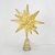 ^ 'GOLD TINSEL THREAD STAR 2' 20 MINI WW LED ΛΑΜΠ. ΜΠΑΤ. 3ΧΑΑ,IP20 28x5x20cm